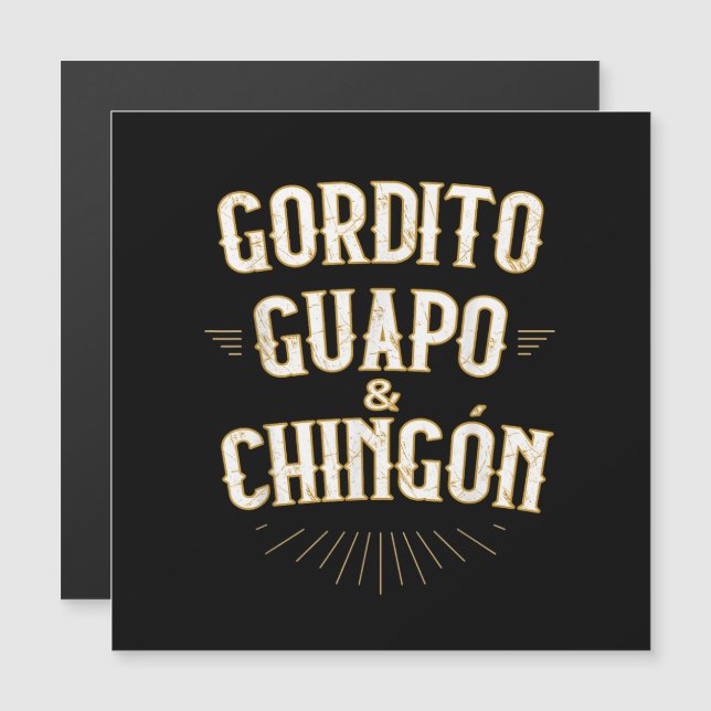  Mexicain drôle en espagnol (Devant / Derrière)