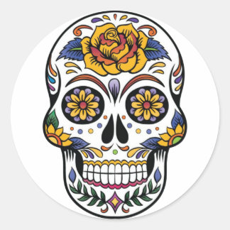 Mexican Skull Sticker