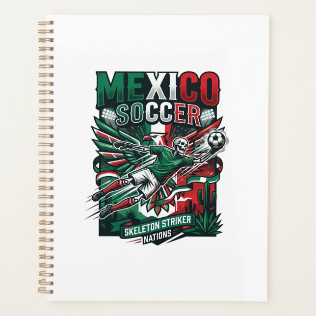 Mexico Football Squelette Attaquant Nations Premiu (Devant)