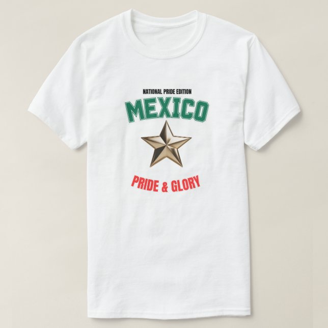 Mexico National Pride Edition Men's T-Shirt (Design devant)