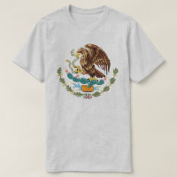 Mexique Armoiries Hommes T-shirt blanc
