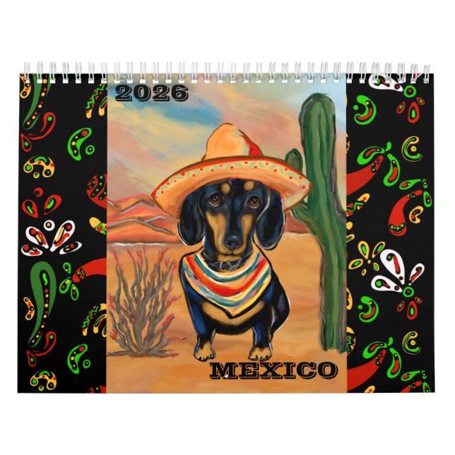 MEXIQUE ART CALENDRIER 2026 (Protection)