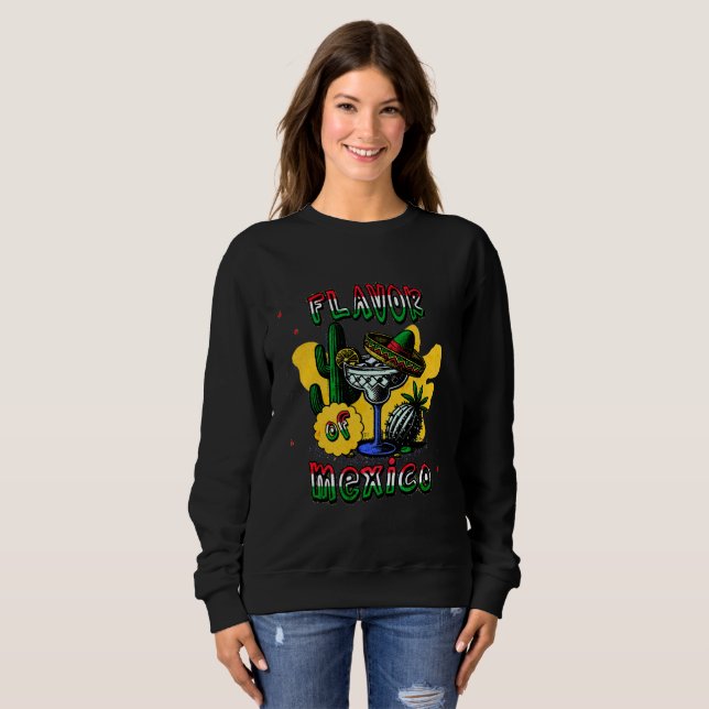 Mexique Flavor sweatshirt femme (Devant entier)