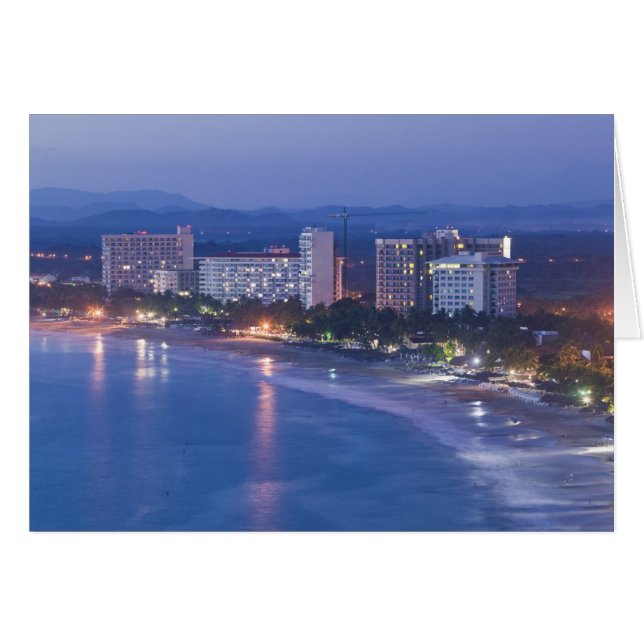 Mexique, Guerrero, Ixtapa. Hôtels Ixtapa le long d (Devant horizontal)