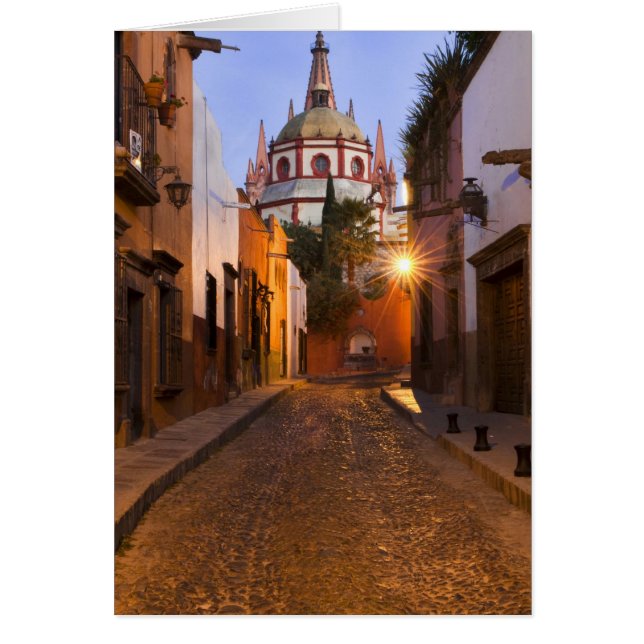 Mexique, San Miguel de Allende. Tôt le matin (Devant)
