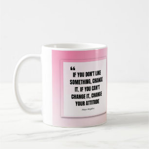 Meya Angelou Cite Mug