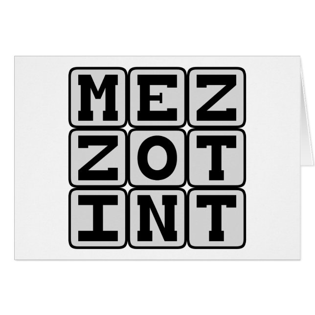 Mezzotint, Processus d'impression (Devant horizontal)