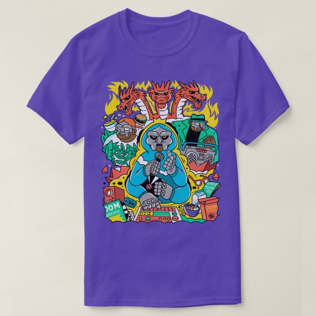 MF DOOM AMIS Baseball TShirt (Design devant)