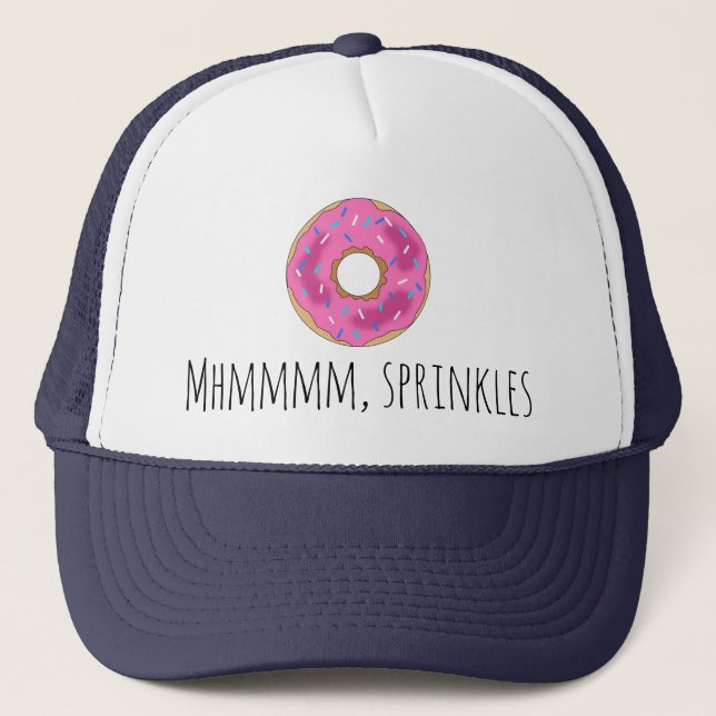 Mhmmm, arrose, le casquette #2 de beignet de (Devant)