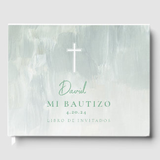 Mi Bautizo Verde Libro Visitas Espagnol Livre d'Or