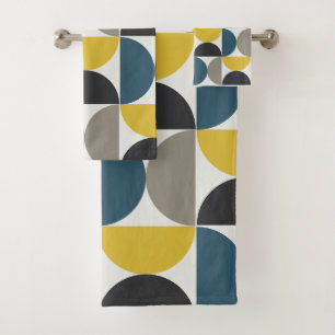 Mi-siècle moderne Turmer Gunmetal et bleu