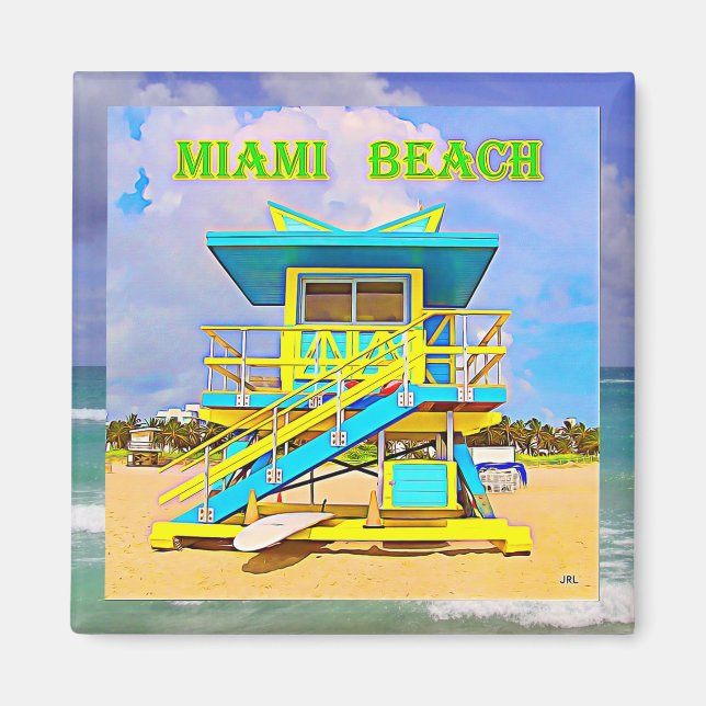 Miami Beach Magnet 2B (Devant)
