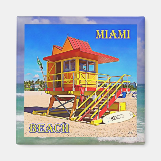 Miami Beach Magnet 5B (Devant)