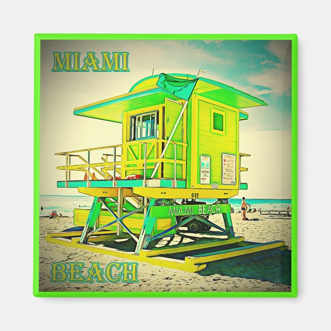 Miami Beach Magnet 6A (Devant)