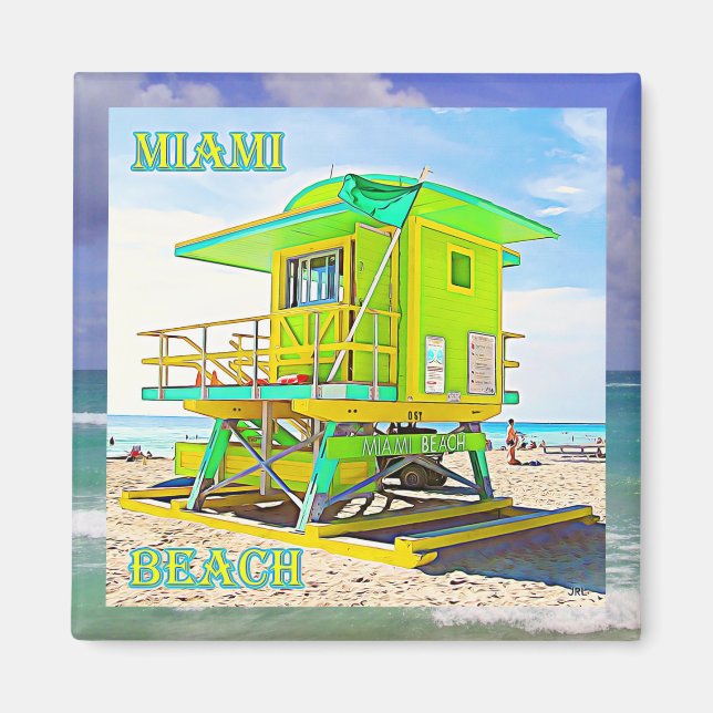 Miami Beach Magnet 6B (Devant)