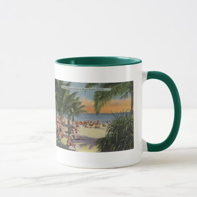 MIAMI BEACH SCENE mug (Droite)
