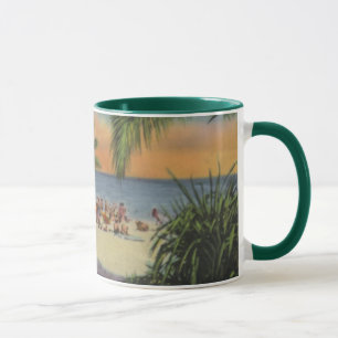 MIAMI BEACH SCENE mug