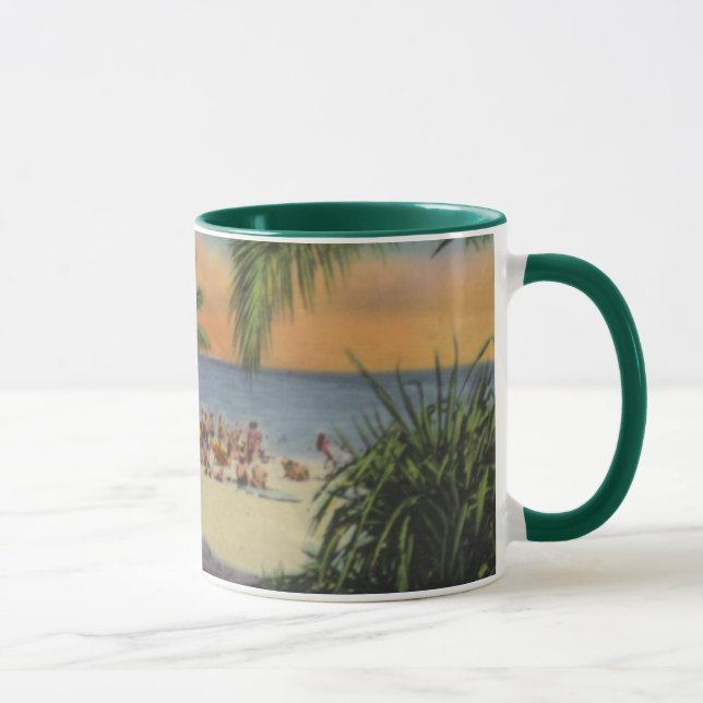 MIAMI BEACH SCENE mug (Droite)