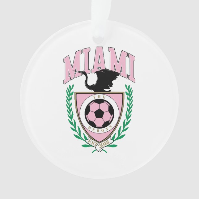 Miami Soccer Style Varsitaire  (devant)