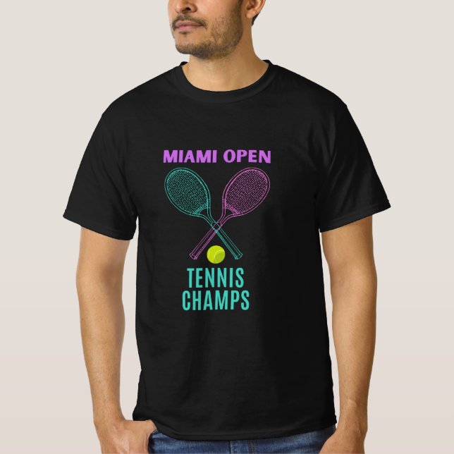 Miani Open Tennis Champs T-Shirt (Devant)