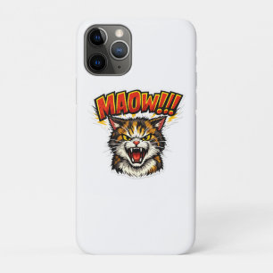 Miaow!!   Étui de téléphone drôle pour les amateur
