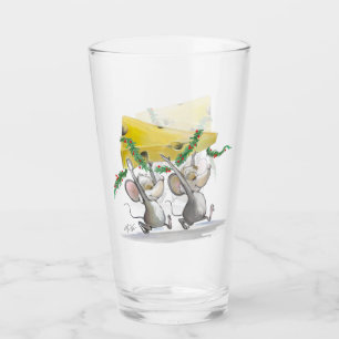 Mic & Mac Apporte En Verre De Fromage De Noël