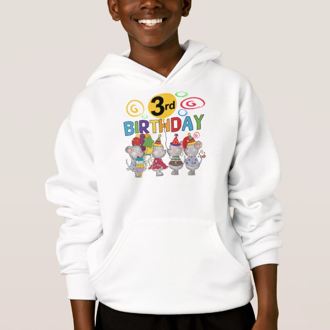 Mice 3e anniversaire T-shirts et cadeaux (Devant)