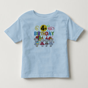 Mice 4th Birthday T-shirts et cadeaux