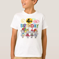 Mice 4th Birthday T-shirts et cadeaux