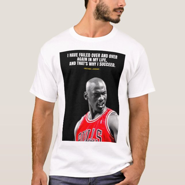 Michael Jordan quotes T-Shirt (Devant)