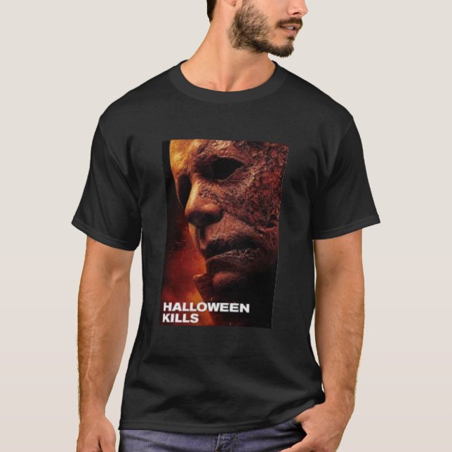 Michael myers t-shirt halloween pour hommes (Devant)