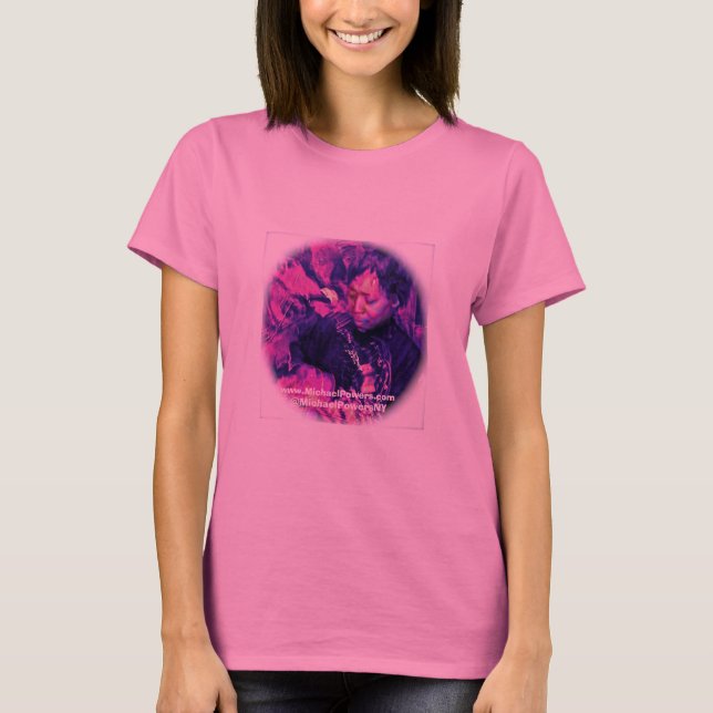 Michael Powers T-shirts à Cravate-teinture (Devant)