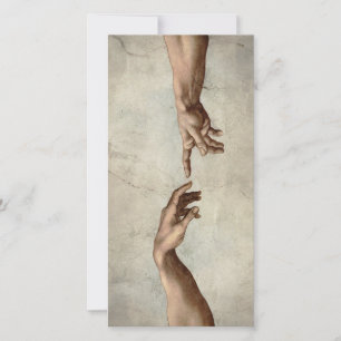 Michaelangelo mains création adam dieu