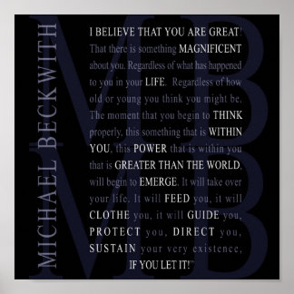 Micheal Beckwith affiche