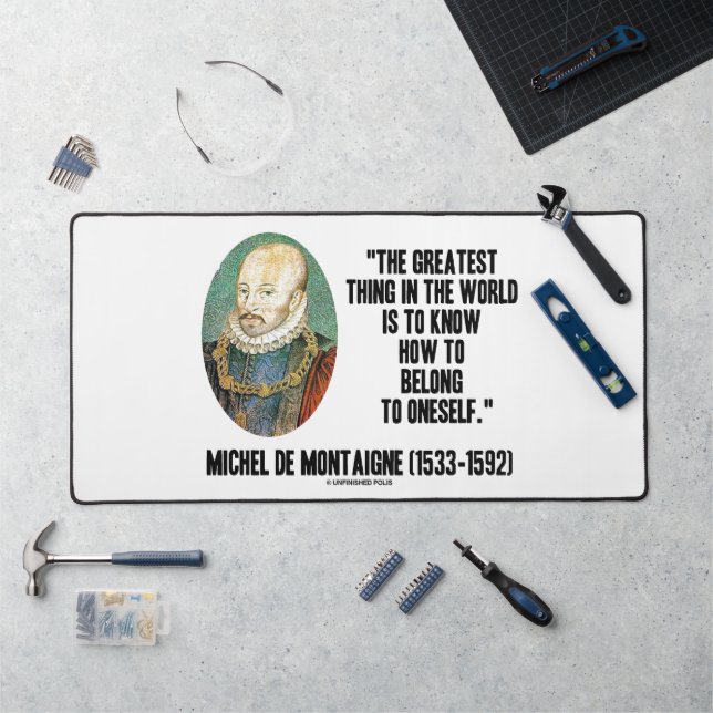 Michel de Montaigne Comment Appartener À La Citati (Poste de travail)