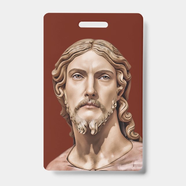 Michelangelo Christ le Sauveur badge (Avant)
