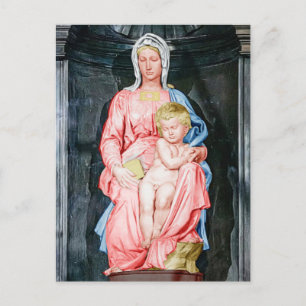 Michelangelo Madonna de Bruges Carte postale