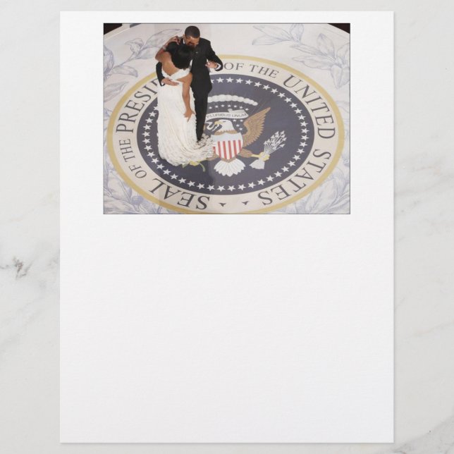 Michelle et Barack Obama (Devant)