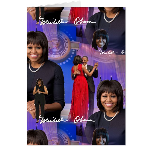 Michelle Obama (Devant)