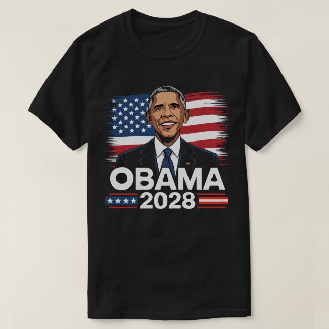 Michelle Obama 2028 Président T-Shirt - Hope & Cha (Design devant)