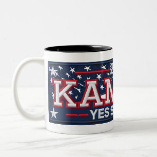 MICHELLE OBAMA 'OUI ELLE PEUT' MUG