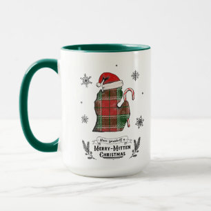 Michigan Christmas Mug