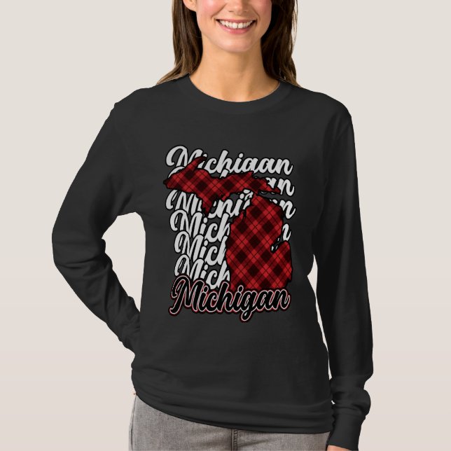 Michigan Flannel Michigan Mitten State Sweat Ho (Devant)