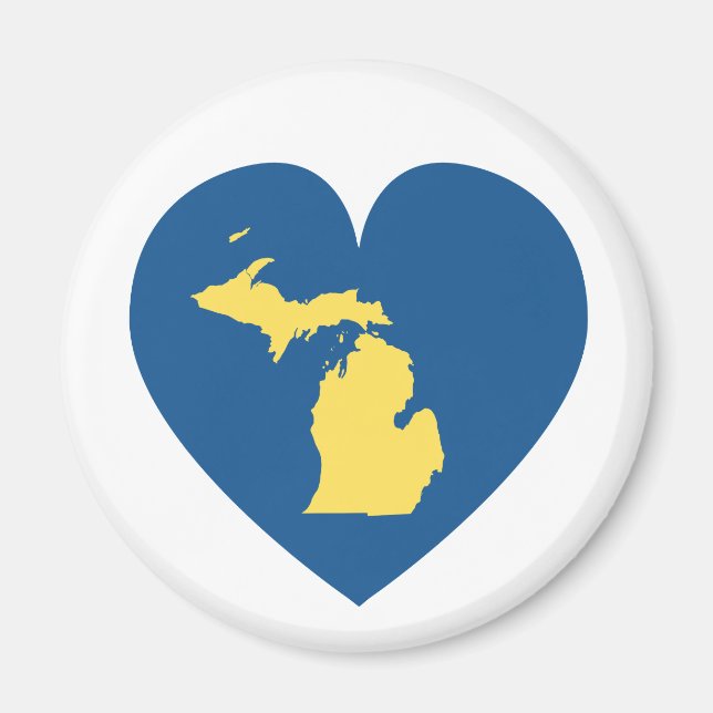 Michigan : Heart Magnet (Devant)