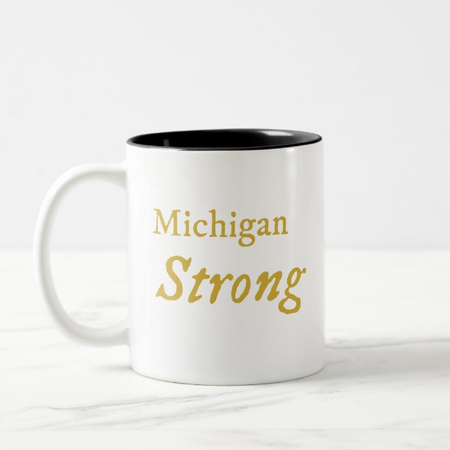 Michigan Strong Coffee Mug (Gauche)