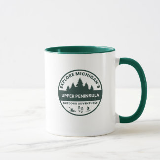 Michigan Upper Peninsula Ville d'origine Café Mug