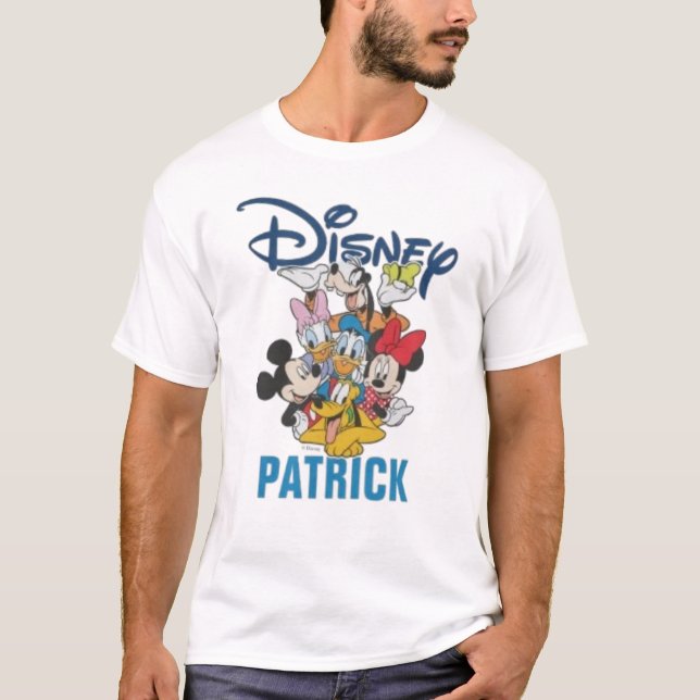 Mickey 2 Côté & Amis - T-shirt Vacances en Famille (Devant)