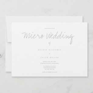 Micro Mariage blanc gris horizontal