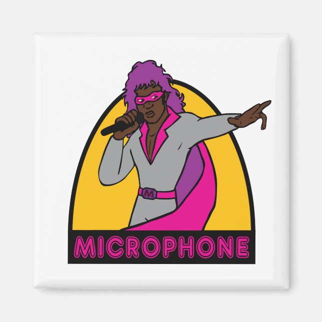 Microphone - Magnet (Devant)