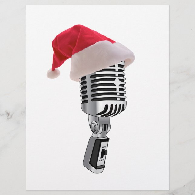 Microphone père Noël (Devant)